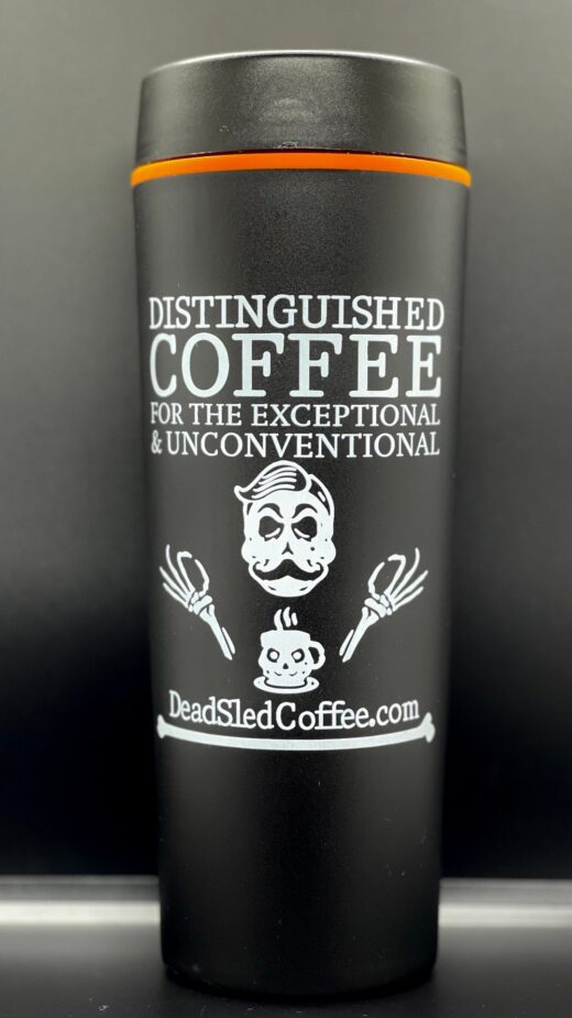 Dead Sled's Distinguished Coffee Tumbler