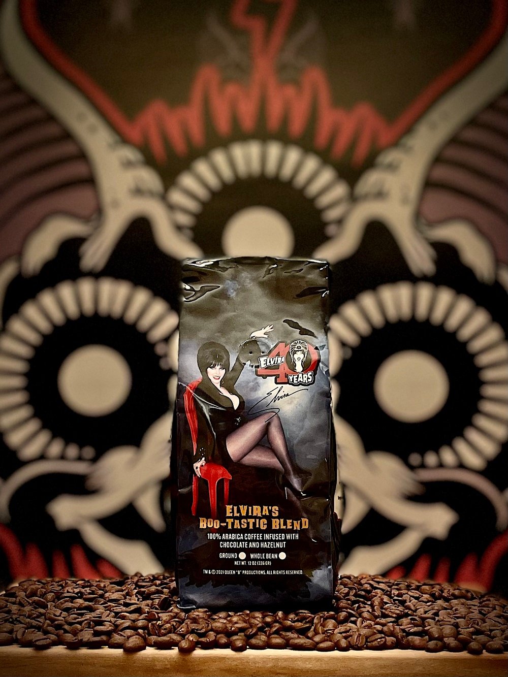 Elvira's 40th Anniversary Boo-Tastic Blend - DEAD SLED COFFEE